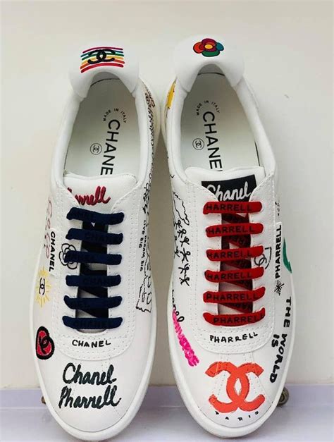 chanel sneakers pharell prijs|pharrell williams chanel shoes.